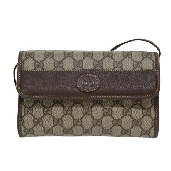 GUCCI GG Supreme Shoulder Bag Pvc Leather Beige 004 89 004 89 - Picture 2 of 16